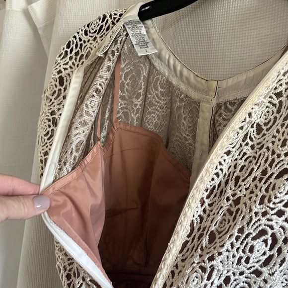 Byron Lars Sheath Lace Slimming Designer Dress size 2 Regular - Picture 8 of 13